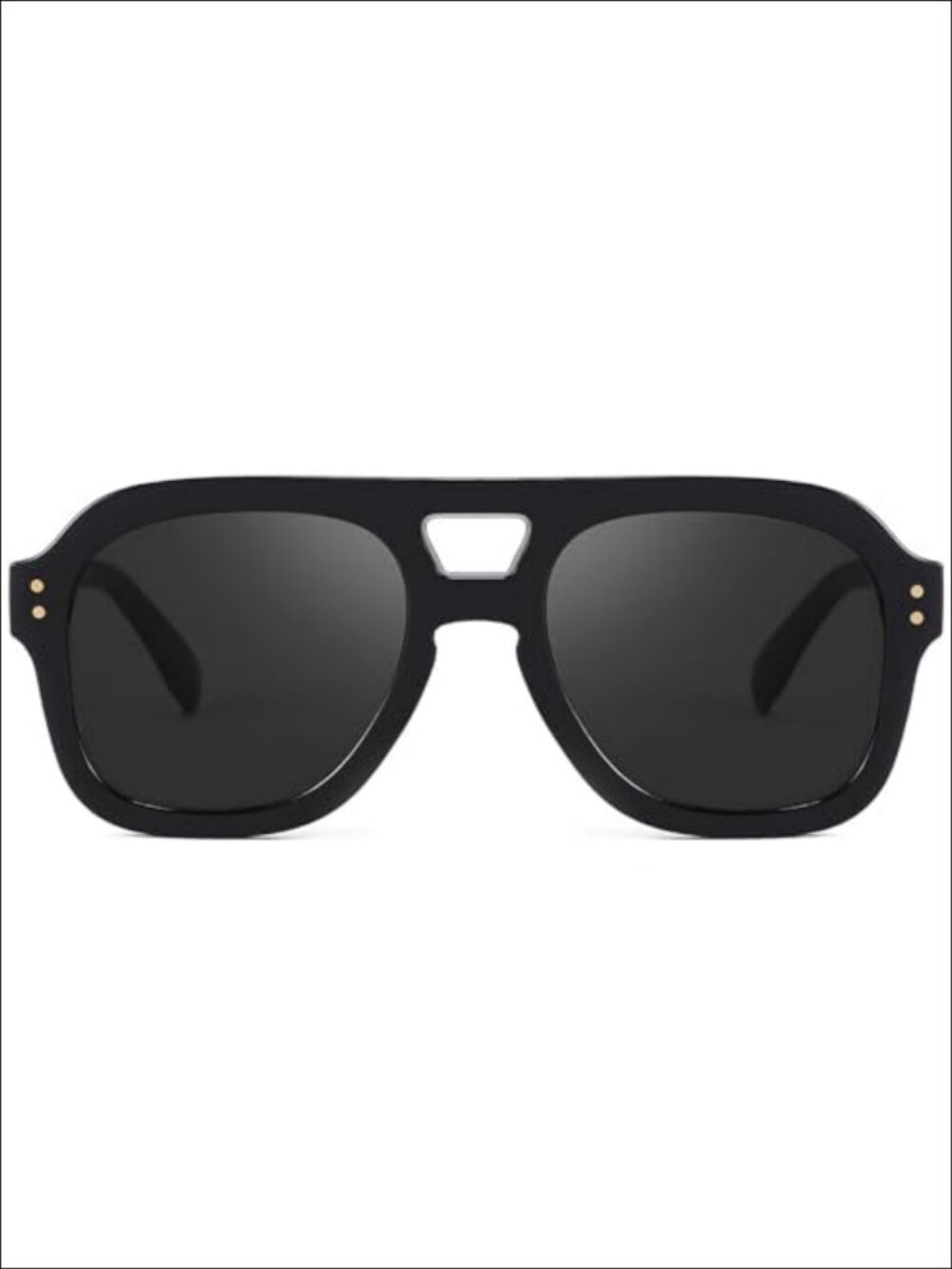 Aviator Square Chunky Retro Sunglasses UV400 Full Frame